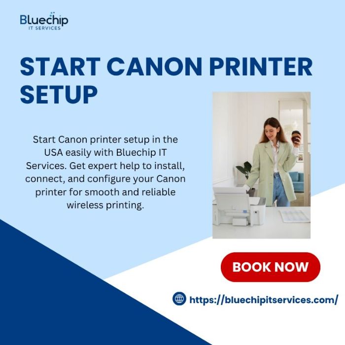 Start Canon Printer Setup in USA