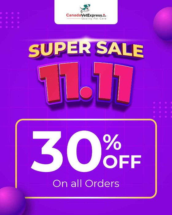 11.11 Super Sale Save Big on Premium Pet Care Products!