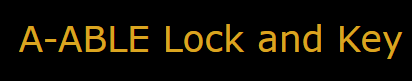 A Able Lock and Key