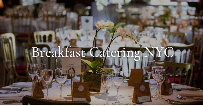 Best Breakfast Catering NYC