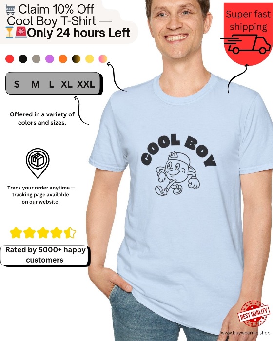 Cool boy tee