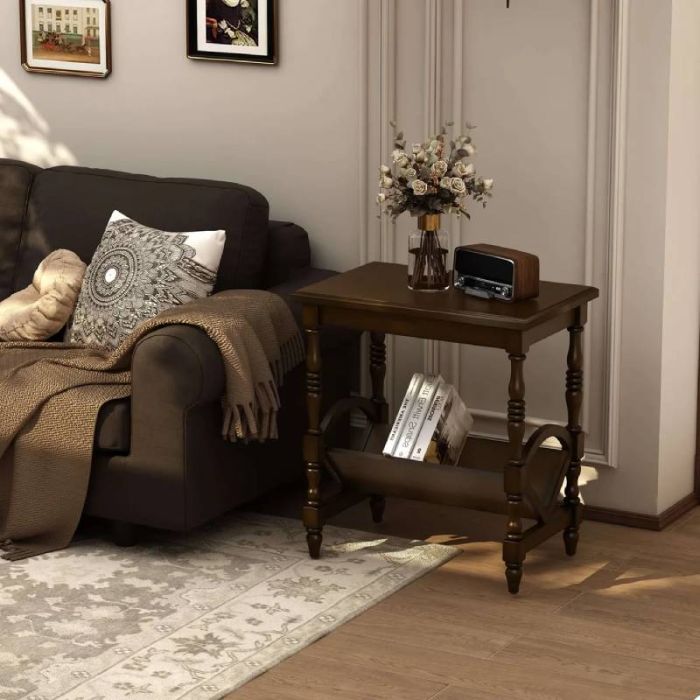 Functional End Tables for TV Rooms SpaceSaving Accent Styles Ur Comfy Haven