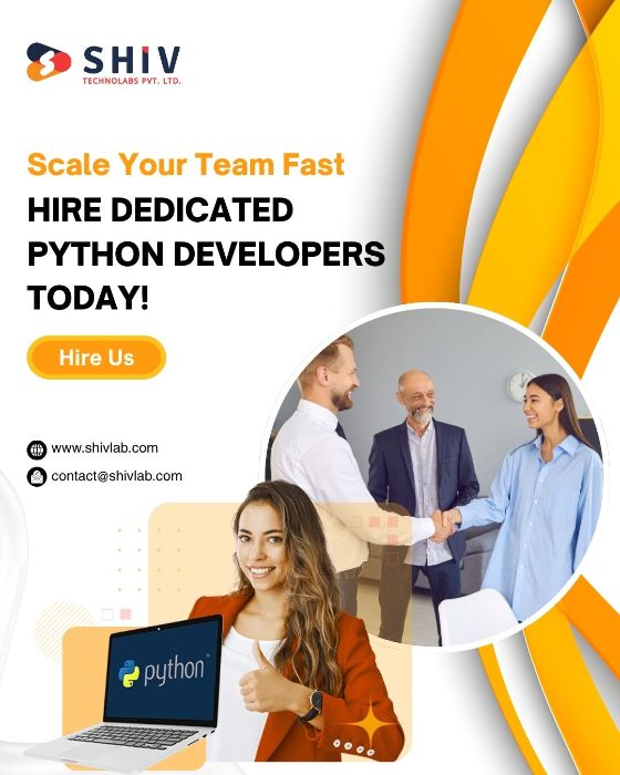 Hire Advanced Python Developers by Shiv Technolabs