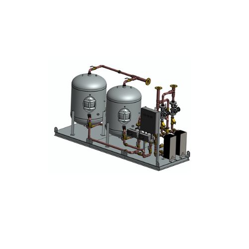 Plate Frame Brazed Plate Heat Exchangers with Skid Packaging
