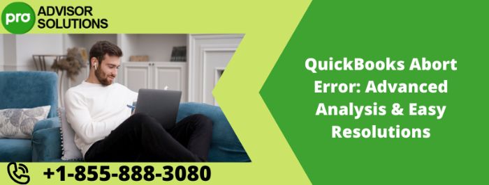 QuickBooks Abort Error Fixing the Unexpected Shutdown Issue QuickBooks Abort Error Fixing the Unexpected Shutdown Issue