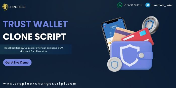 Start Your Crypto Wallet Platform with our Advanced Customizable Trust Wallet Clone Script