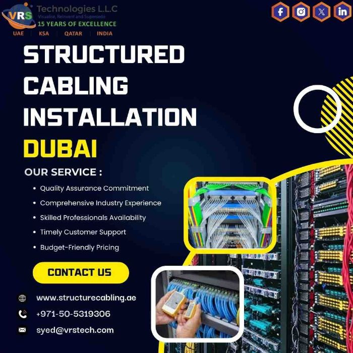 Can Structured Cabling Installation Dubai Boost Efficiency?