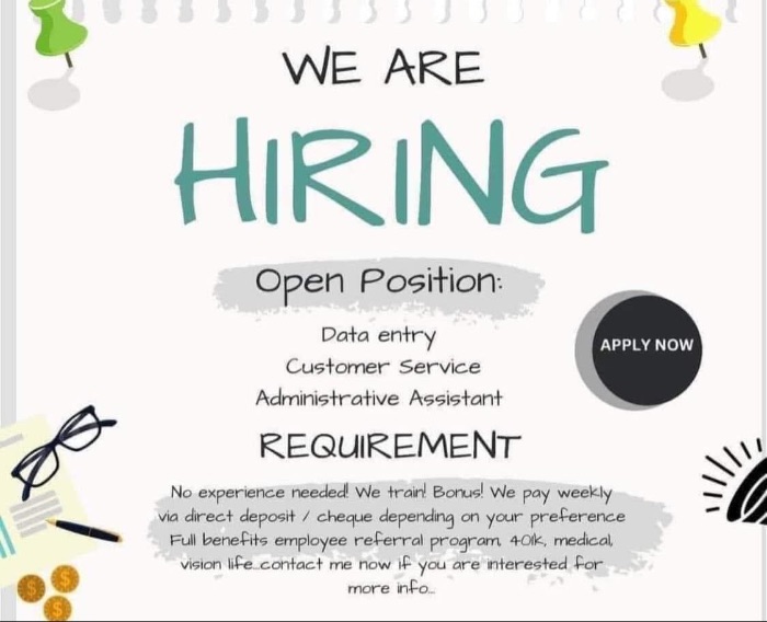 FullTimePart Time Available