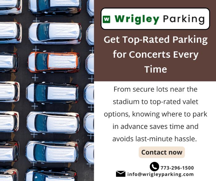 Get TopRated Parking for Concerts Every Time
