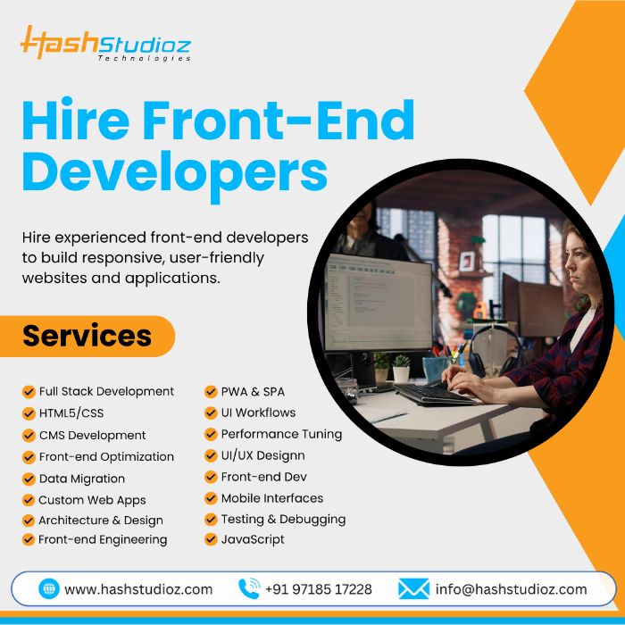 Hire Frontend Developer for HighQuality Web Experiences