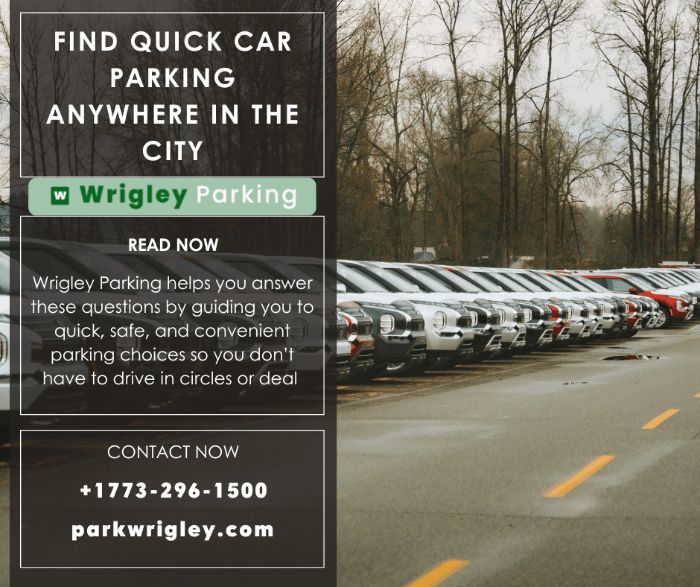 Find Quick Car Parking Anywhere in the City