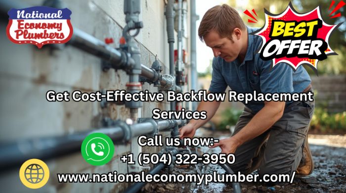 Get CostEffective Backflow Replacement Services