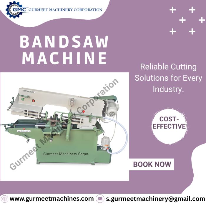 HighPerformance Bandsaw Machine for Precision Cutting