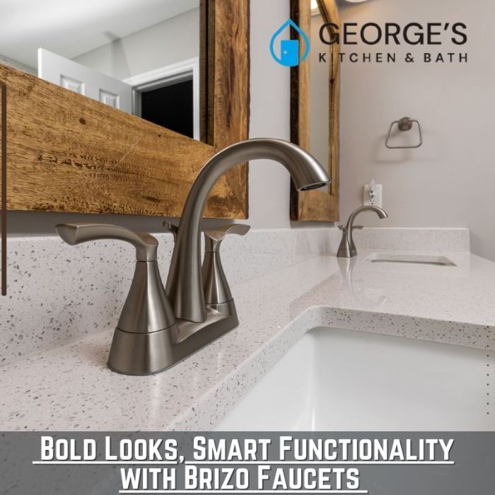 Bold Looks, Smart Functionality with Brizo Faucets