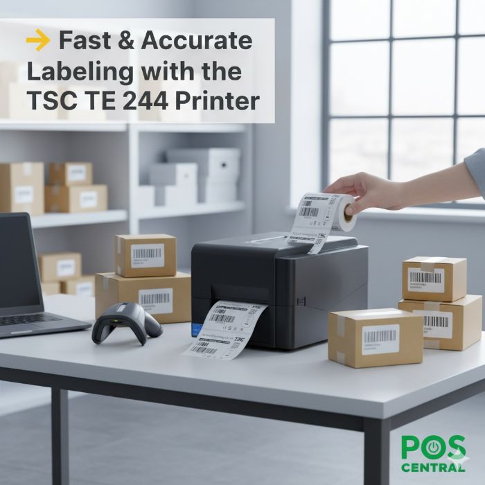 Efficient Versatile Barcode Printing TSC TE244