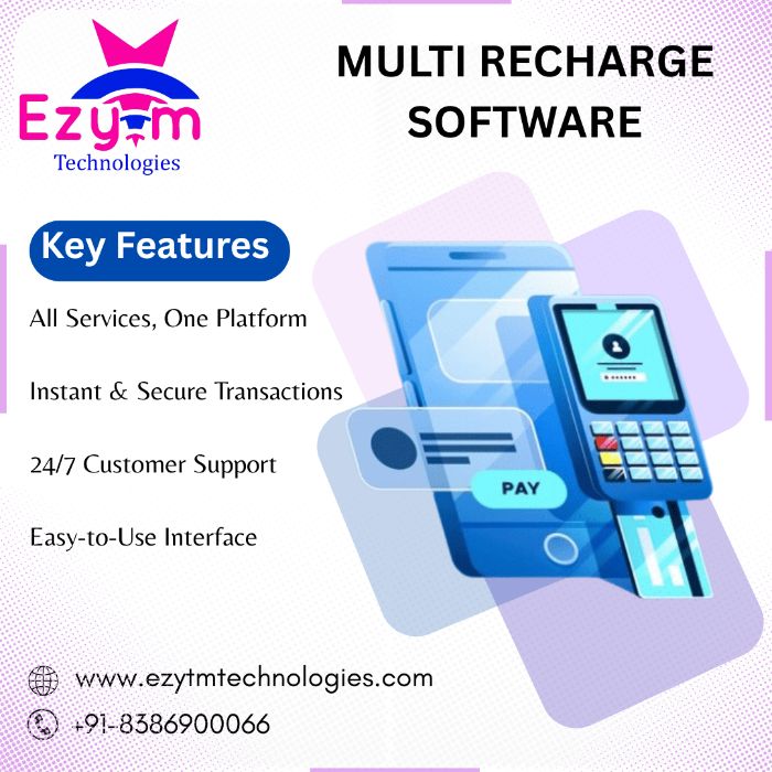 Experience seamless transactions with our multi recharge software!