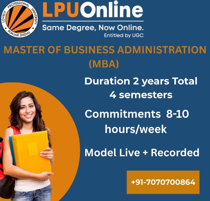 Master Your Career With LPU Online MBA Program