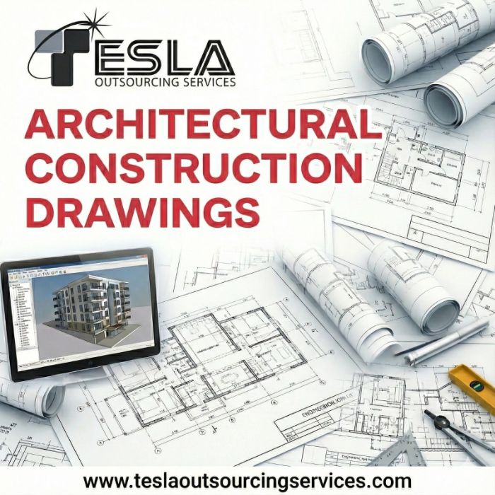 Precise Architectural Construction Drawings Documentation