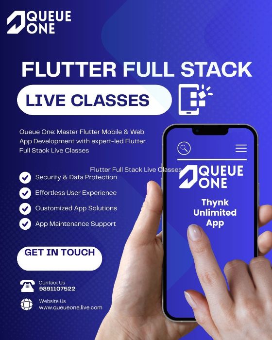 Queue One Flutter API MobileWeb Development Program