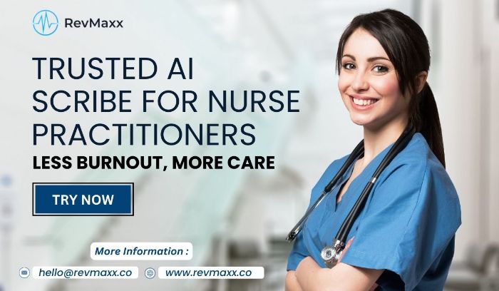 RevMaxx AI Medical Scribe for Nurse Practitioners