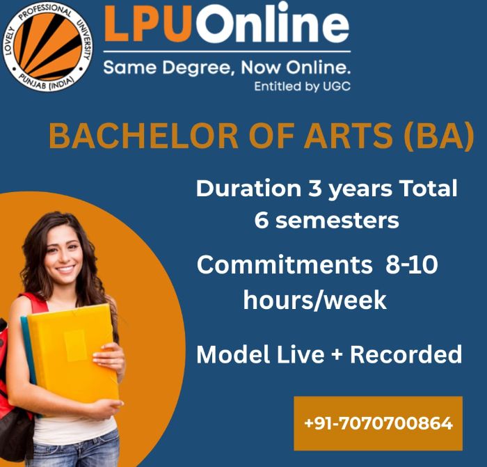 Study BA Online With LPU