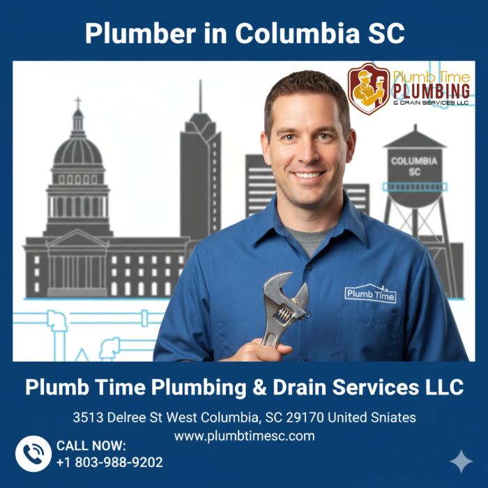 Plumber In Columbia SC