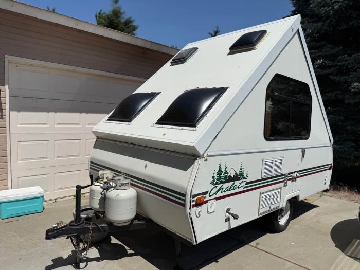 Small AFrame Camper Trailer 18000