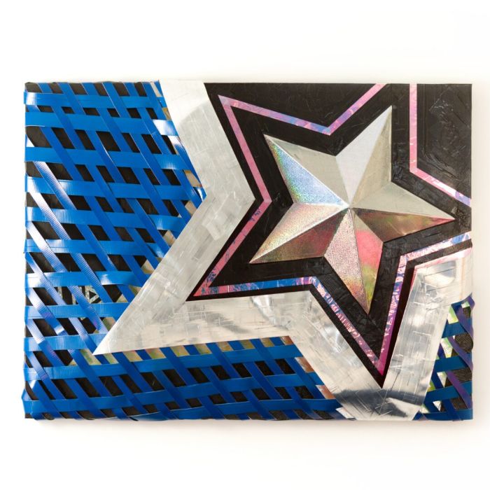 Blue Tape Art