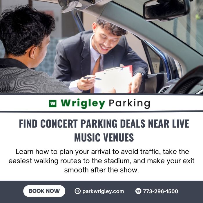 Find Concert Parking Deals Near Live Music Venues