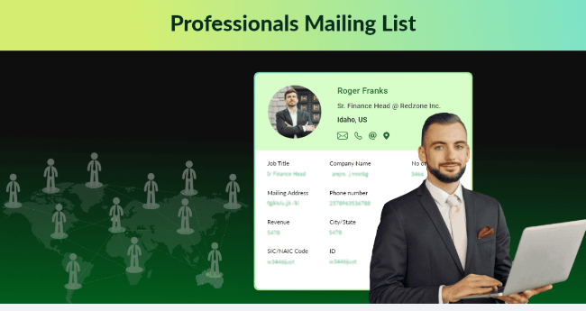 Looking for Verified Professionals Contact Database?
