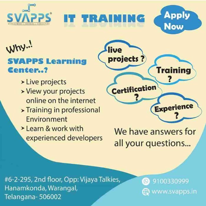 Short term Internship program