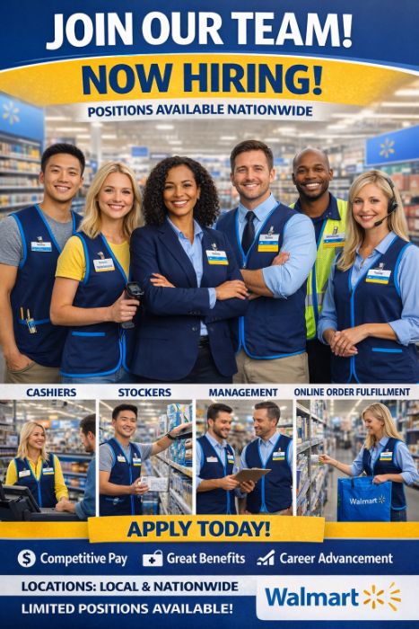 Walmart job available