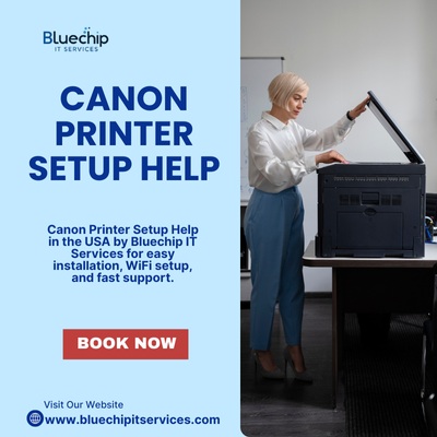 Canon Printer Setup Help in USA
