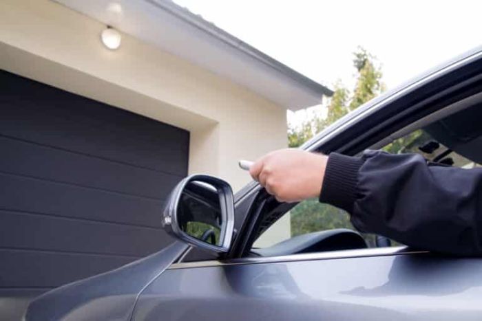 Garage Door Opens Automatically for Easy Access