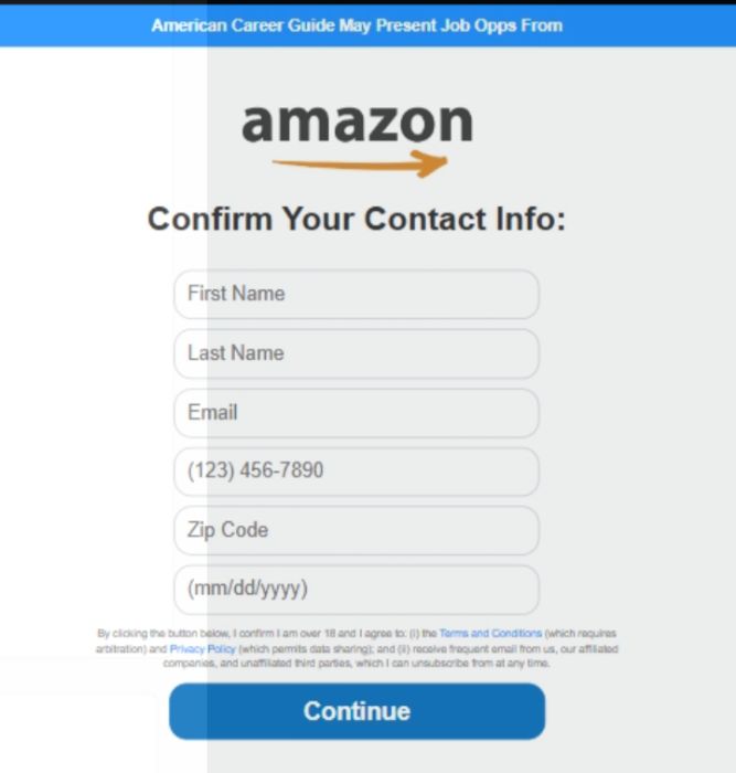 Get your Amazon Job!