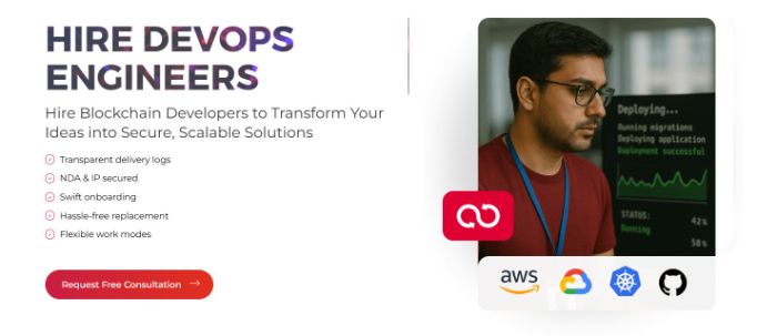 Hire Expert DevOps Engineers for Scalable, Secure Faster Deployments