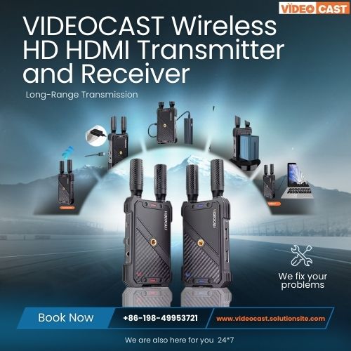 Wireless Video Transmitter for Smooth Live Streaming