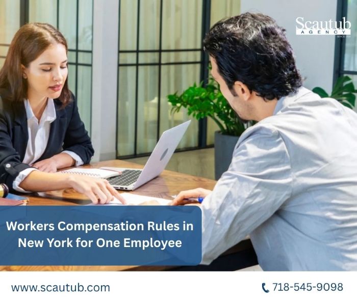 Workers Compensation Rules in New York for One Employee