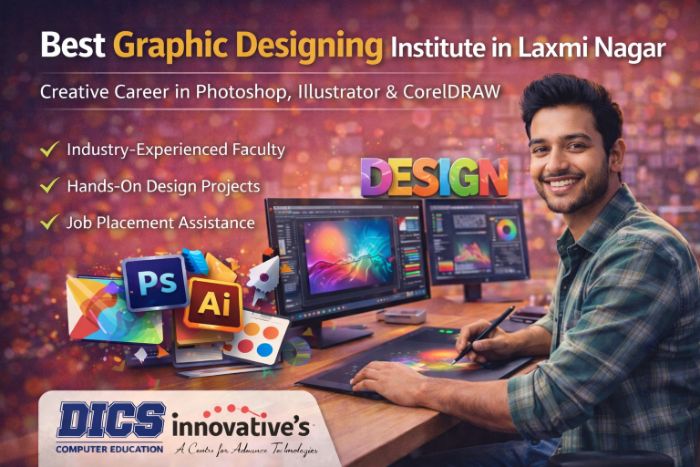 Advanced Graphic Designing at DICS Laxmi Nagar