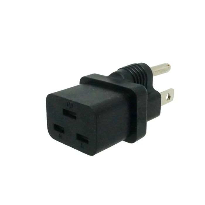 C19 to NEMA 515P Plug Adapter