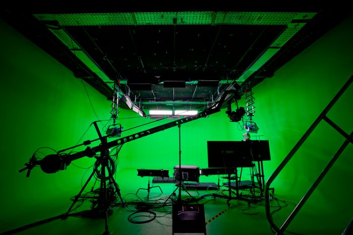 Chroma Key Studio Filming in Cyprus