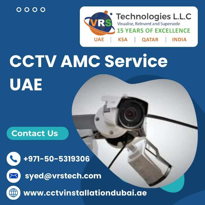 Does CCTV AMC Service in UAE Help Maintain Compliance?