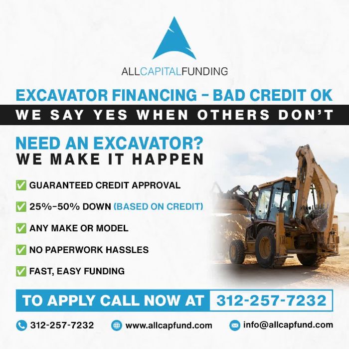 Excavator Financing