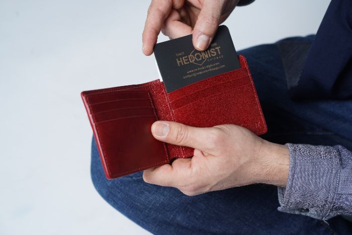 Hedonist Chicago Classic Mens Leather Wallets