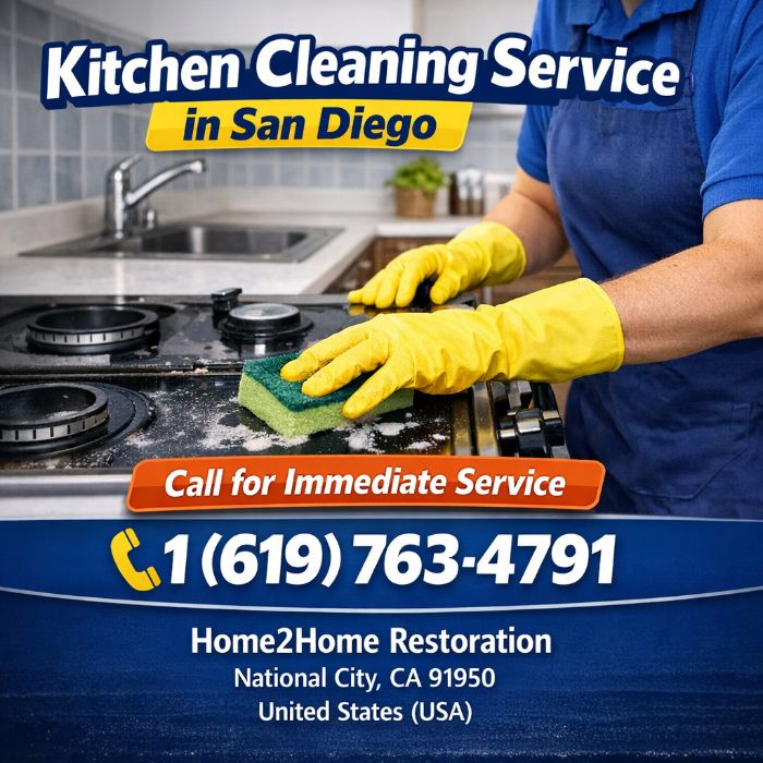 Kitchen Cleaning Service in San Diego CA