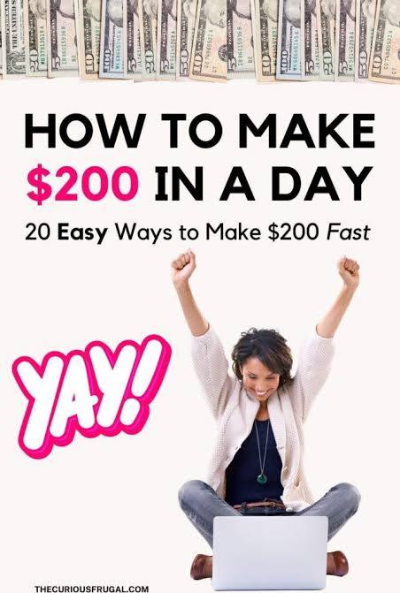 Make 200 a month by simple work