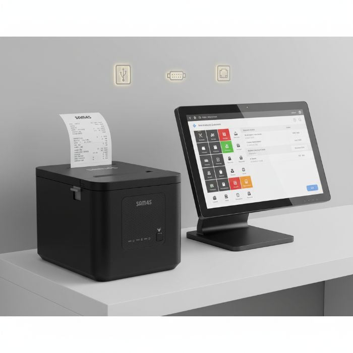 SAM4S HCUBE102D POS Printer Smart Choice for Retail Restaurants