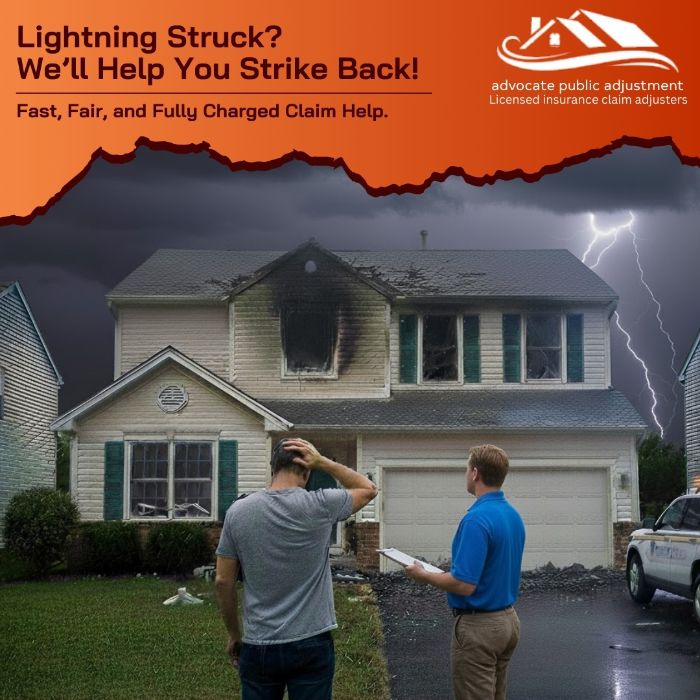 Trusted Support From a Lightning Strike Insurance Public Adjuster