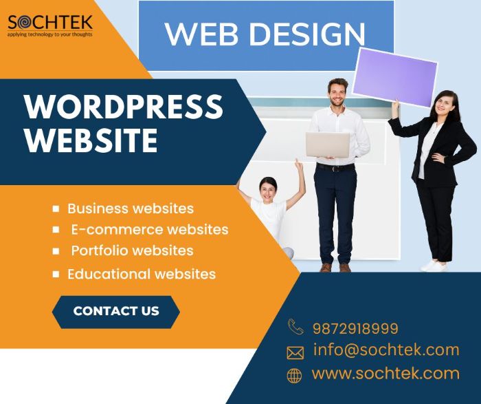 WordPress Website Design Services by Sochtek