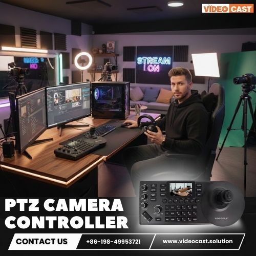 Control Every Camera Move with Videocast PTZ Camera Controller